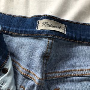 Madewell cropped Cali-Demi boot jeans